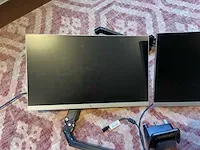 Hp e243 monitor (2x) - afbeelding 2 van  5