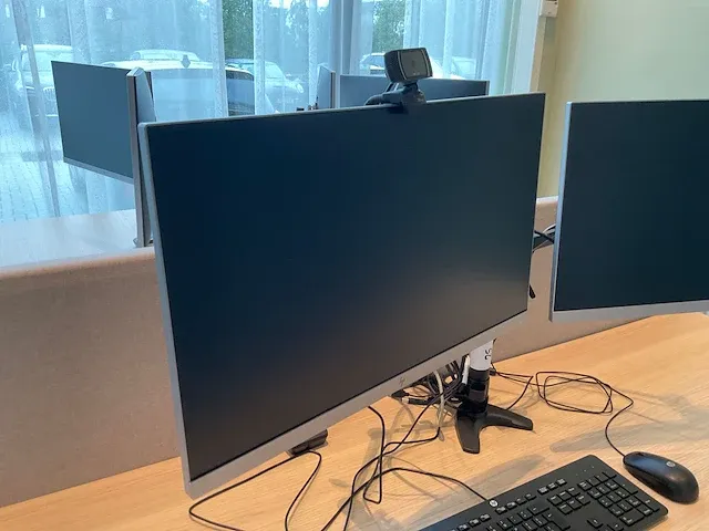 Hp e243 monitor - afbeelding 4 van  5
