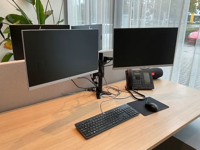 Hp e243 monitor - afbeelding 5 van  6