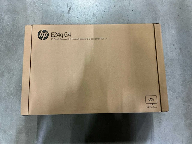 Hp e24q g4 23.8-inch diagonal qhd monitor - afbeelding 1 van  2