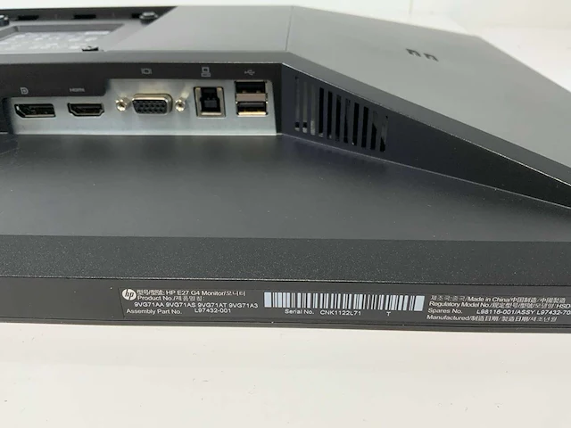 Hp (e27 g4) 27”, 1920x1080 (fhd) ips monitor - afbeelding 6 van  6