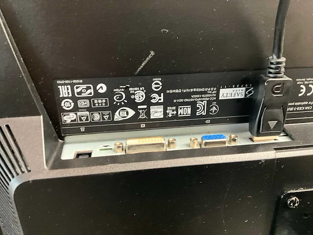 Hp e271i led monitor - afbeelding 10 van  10