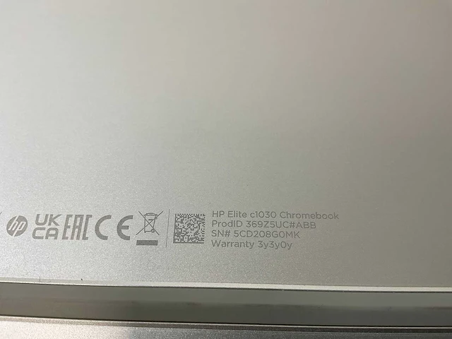 Hp elite c1030 13.3”, core(tm) i7 10th gen, 16 gb ram, 128 gb ssd touchscreen chromebook - afbeelding 7 van  7