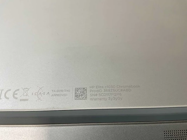 Hp elite c1030 13.3”, core(tm) i7 10th gen, 16 gb ram, 128 gb ssd touchscreen chromebook - afbeelding 6 van  6