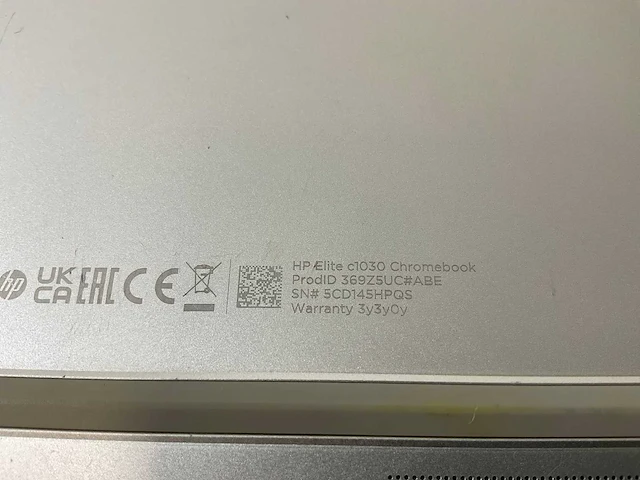 Hp elite c1030 13.3”, core(tm) i7 10th gen, 16 gb ram, 128 gb ssd touchscreen chromebook - afbeelding 7 van  7