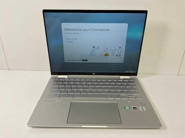Hp elite c1030 13.3”, core(tm) i7 10th gen, 16 gb ram, 128 gb ssd touchscreen chromebook - afbeelding 1 van  7