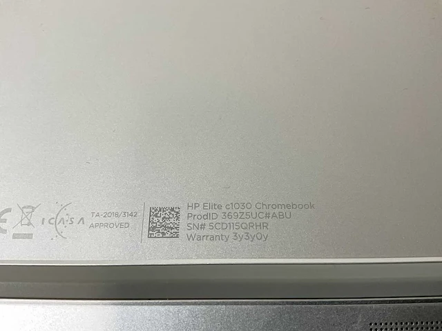 Hp elite c1030 13.3”, core(tm) i7 10th gen, 16 gb ram, 128 gb ssd touchscreen chromebook - afbeelding 7 van  7