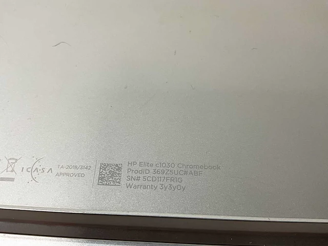 Hp elite c1030 13.3”, core(tm) i7 10th gen, 16 gb ram, 128 gb ssd touchscreen chromebook - afbeelding 7 van  7