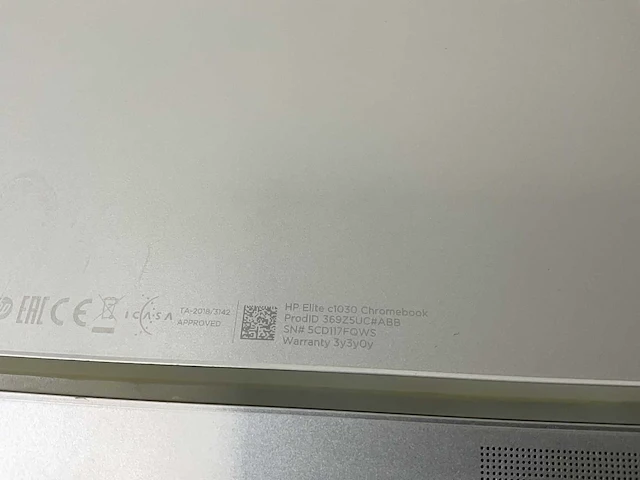 Hp elite c1030 13.3”, core(tm) i7 10th gen, 16 gb ram, 128 gb ssd touchscreen chromebook - afbeelding 7 van  7
