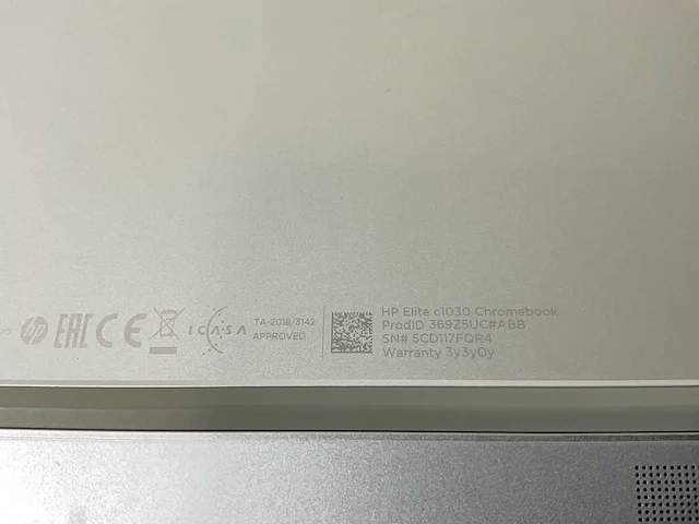 Hp elite c1030 13.3”, core(tm) i7 10th gen, 16 gb ram, 128 gb ssd touchscreen chromebook - afbeelding 7 van  7
