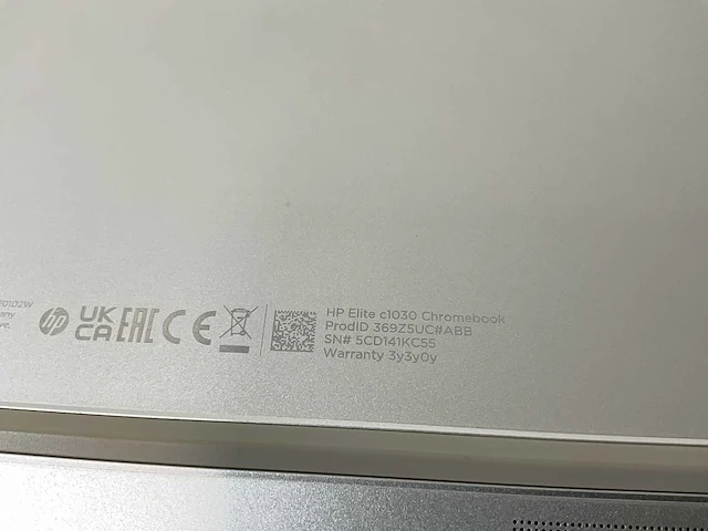 Hp elite c1030 13.3”, core(tm) i7 10th gen, 16 gb ram, 128 gb ssd touchscreen chromebook - afbeelding 7 van  8