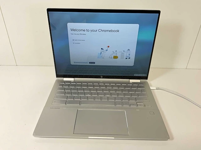 Hp elite c1030 13.3”, core(tm) i7 10th gen, 16 gb ram, 128 gb ssd touchscreen chromebook - afbeelding 1 van  7