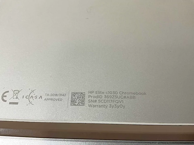 Hp elite c1030 13.3”, core(tm) i7 10th gen, 16 gb ram, 128 gb ssd touchscreen chromebook - afbeelding 7 van  7