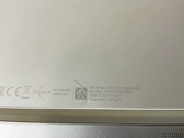 Hp elite c1030 13.3”, core(tm) i7 10th gen, 16 gb ram, 128 gb ssd touchscreen chromebook - afbeelding 7 van  7