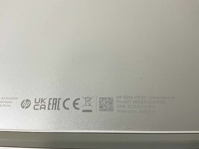 Hp elite c1030 13.3”, core(tm) i7 10th gen, 16 gb ram, 128 gb ssd touchscreen chromebook - afbeelding 7 van  8