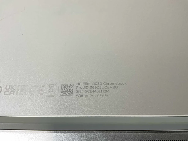 Hp elite c1030 13.3”, core(tm) i7 10th gen, 16 gb ram, 128 gb ssd touchscreen chromebook - afbeelding 7 van  7
