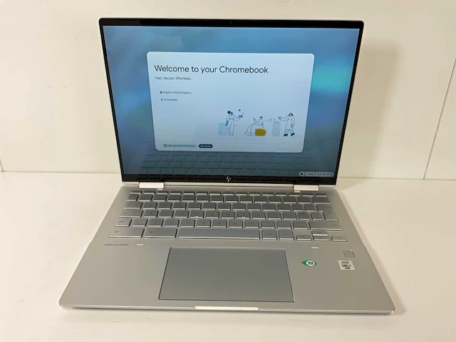 Hp elite c1030 13.3”, core(tm) i7 10th gen, 16 gb ram, 128 gb ssd touchscreen chromebook - afbeelding 1 van  7