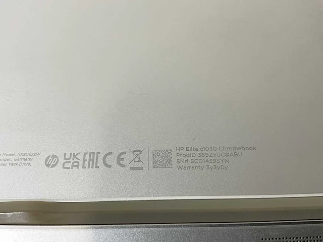 Hp elite c1030 13.3”, core(tm) i7 10th gen, 16 gb ram, 128 gb ssd touchscreen chromebook - afbeelding 7 van  7