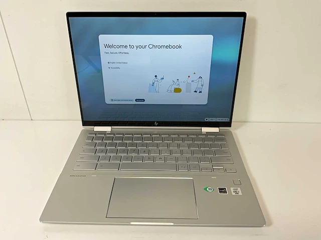 Hp elite c1030 13.3”, core(tm) i7 10th gen, 16 gb ram, 128 gb ssd touchscreen chromebook - afbeelding 1 van  7