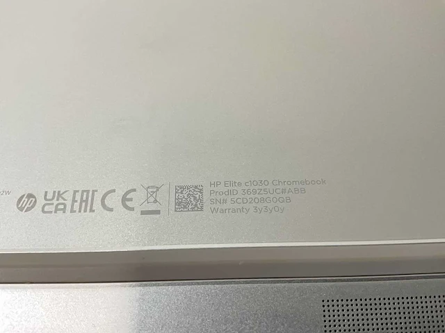 Hp elite c1030 13.3”, core(tm) i7 10th gen, 16 gb ram, 128 gb ssd touchscreen chromebook - afbeelding 7 van  7