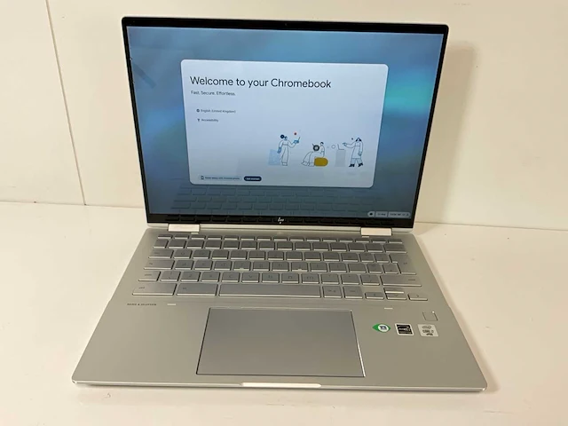 Hp elite c1030 13.3”, core(tm) i7 10th gen, 16 gb ram, 128 gb ssd touchscreen chromebook - afbeelding 1 van  7