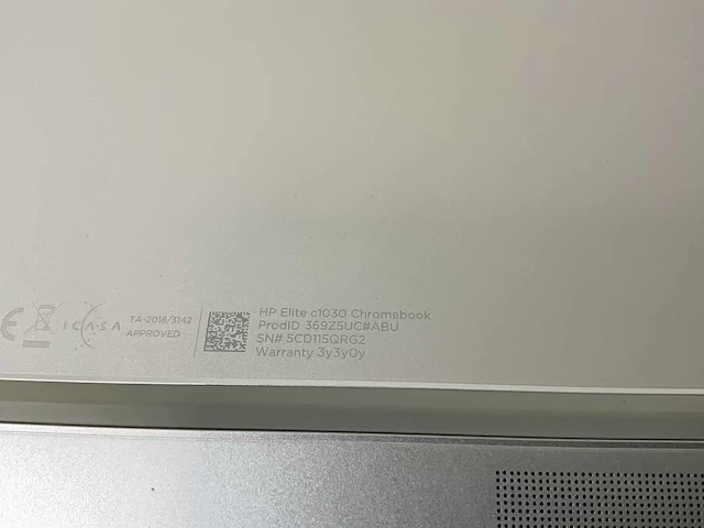 Hp elite c1030 13.3”, core(tm) i7 10th gen, 16 gb ram, 128 gb ssd touchscreen chromebook - afbeelding 7 van  7
