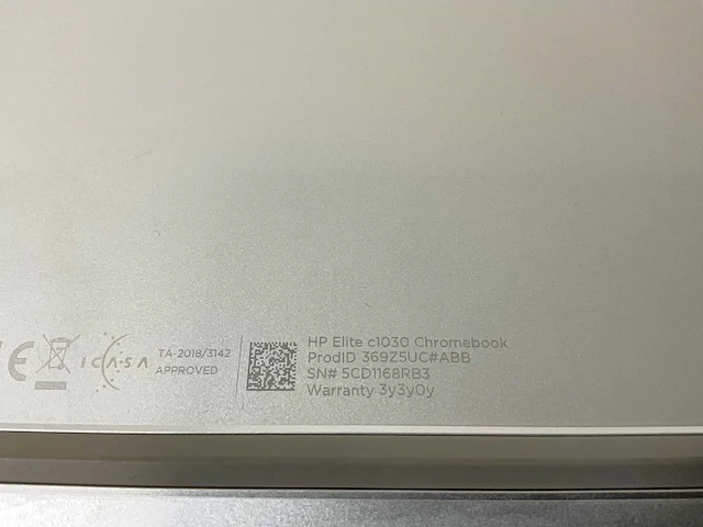 Hp elite c1030 13.3”, core(tm) i7 10th gen, 16 gb ram, 128 gb ssd touchscreen chromebook - afbeelding 7 van  7