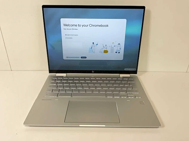 Hp elite c1030 13.3”, core(tm) i7 10th gen, 16 gb ram, 128 gb ssd touchscreen chromebook - afbeelding 1 van  7