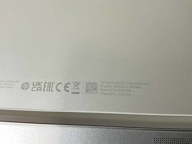 Hp elite c1030 13.3”, core(tm) i7 10th gen, 16 gb ram, 128 gb ssd touchscreen chromebook - afbeelding 6 van  6