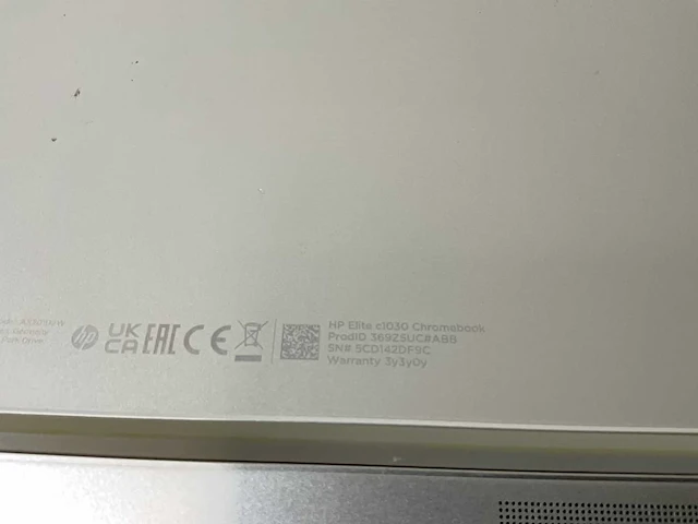 Hp elite c1030 13.3”, core(tm) i7 10th gen, 16 gb ram, 128 gb ssd touchscreen chromebook - afbeelding 7 van  7