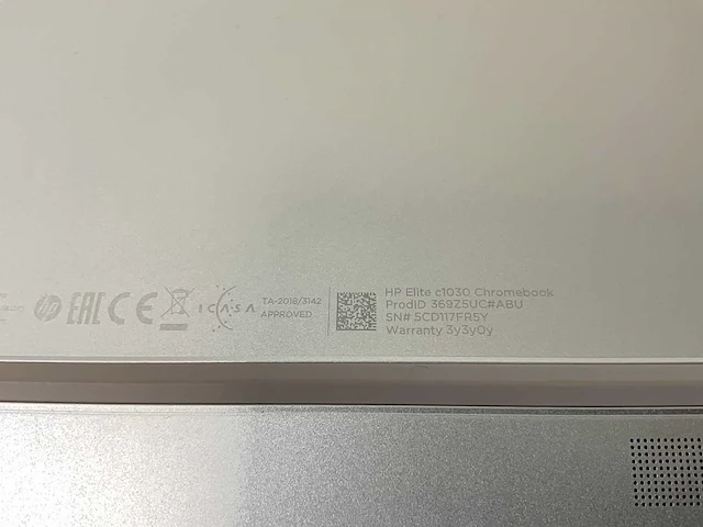 Hp elite c1030 13.3”, core(tm) i7 10th gen, 16 gb ram, 128 gb ssd touchscreen chromebook - afbeelding 7 van  7