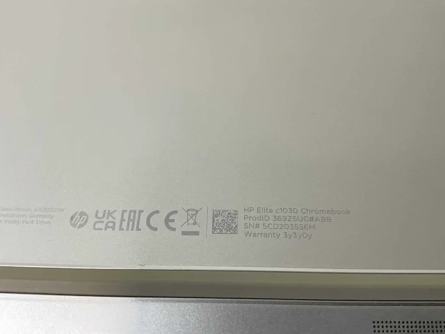 Hp elite c1030 13.3”, core(tm) i7 10th gen, 16 gb ram, 128 gb ssd touchscreen chromebook - afbeelding 7 van  7