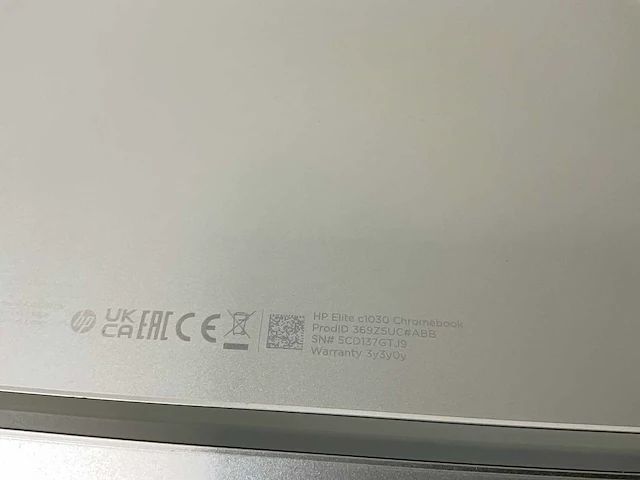 Hp elite c1030 13.3”, core(tm) i7 10th gen, 16 gb ram, 128 gb ssd touchscreen chromebook - afbeelding 7 van  7
