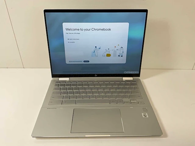 Hp elite c1030 13.3”, core(tm) i7 10th gen, 16 gb ram, 128 gb ssd touchscreen chromebook - afbeelding 1 van  7