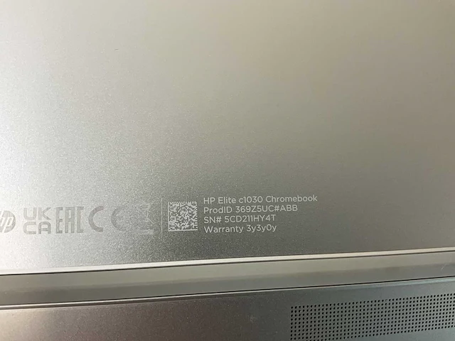 Hp elite c1030 13.3”, core(tm) i7 10th gen, 16 gb ram, 128 gb ssd touchscreen chromebook - afbeelding 7 van  7