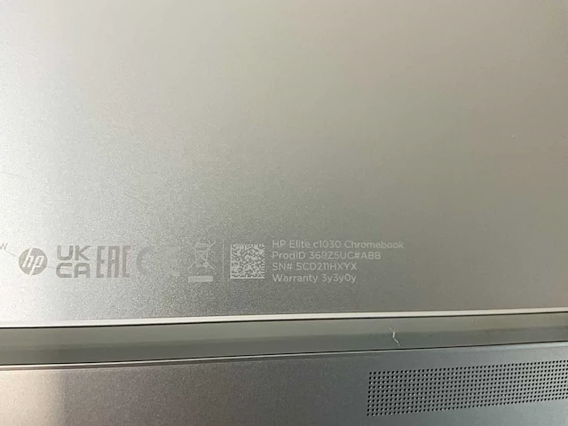 Hp elite c1030 13.3”, core(tm) i7 10th gen, 16 gb ram, 128 gb ssd touchscreen chromebook - afbeelding 7 van  8