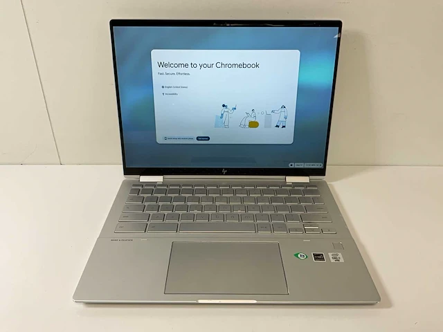 Hp elite c1030 13.3”, core(tm) i7 10th gen, 16 gb ram, 128 gb ssd touchscreen chromebook - afbeelding 1 van  7