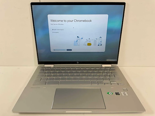 Hp elite c1030 13.5”, core(tm) i7 10th gen, 16 gb ram, 128 gb ssd chromebook - afbeelding 1 van  8