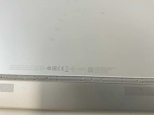 Hp elite c1030 13.5”, core(tm) i7 10th gen, 16 gb ram, 128 gb ssd chromebook - afbeelding 7 van  7