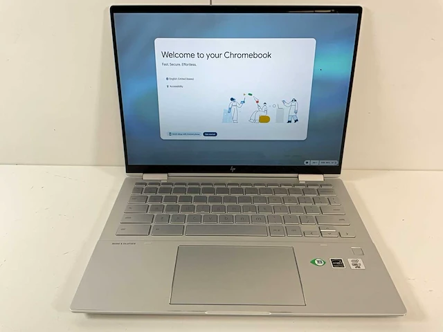 Hp elite c1030 13.5”, core(tm) i7 10th gen, 16 gb ram, 128 gb ssd chromebook - afbeelding 1 van  7