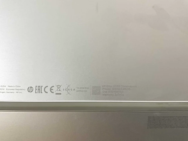 Hp elite c1030 13.5”, core(tm) i7 10th gen, 16 gb ram, 128 gb ssd chromebook - afbeelding 7 van  7