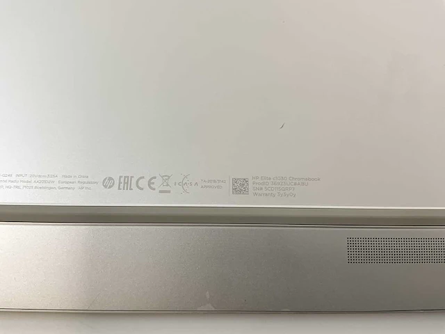 Hp elite c1030 13.5”, core(tm) i7 10th gen, 16 gb ram, 128 gb ssd chromebook - afbeelding 7 van  8