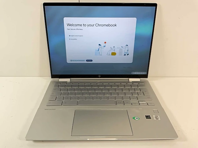 Hp elite c1030 13.5”, core(tm) i7 10th gen, 16 gb ram, 128 gb ssd chromebook - afbeelding 1 van  7