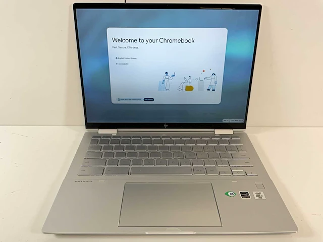 Hp elite c1030 13.5”, core(tm) i7 10th gen, 16 gb ram, 128 gb ssd chromebook - afbeelding 1 van  7