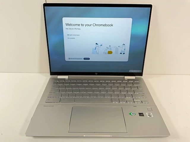 Hp elite c1030 13.5”, core(tm) i7 10th gen, 16 gb ram, 128 gb ssd chromebook - afbeelding 1 van  7