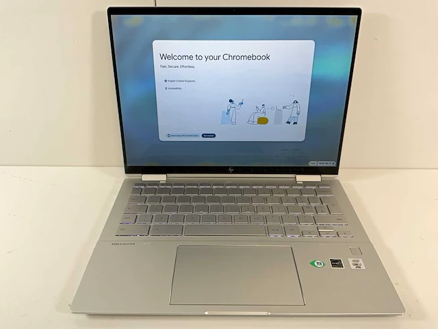 Hp elite c1030 13.5”, core(tm) i7 10th gen, 16 gb ram, 128 gb ssd chromebook - afbeelding 1 van  7