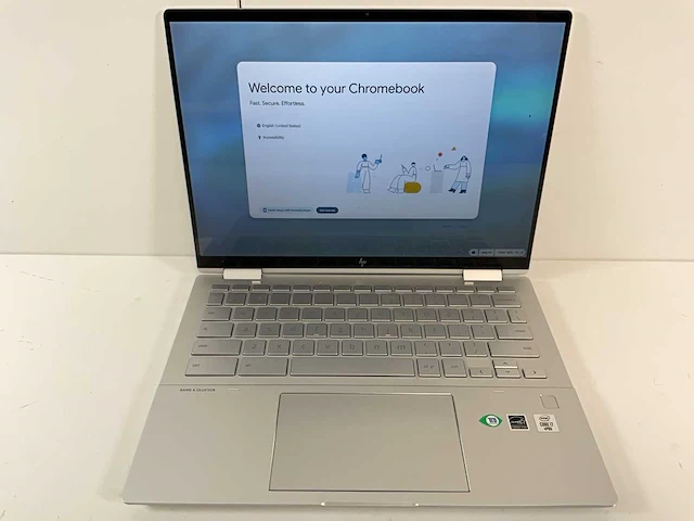 Hp elite c1030 13.5”, core(tm) i7 10th gen, 16 gb ram, 128 gb ssd chromebook - afbeelding 1 van  7