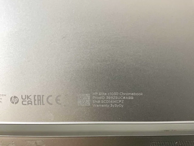Hp elite c1030 13.5”, core(tm) i7 10th gen, 16 gb ram, 128 gb ssd chromebook - afbeelding 7 van  7