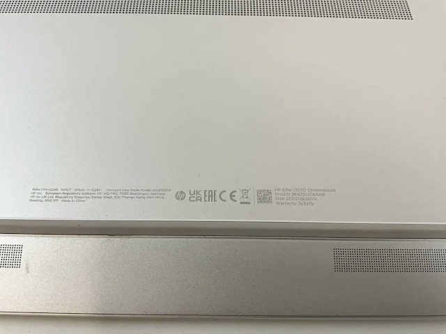 Hp elite c1030 13.5”, core(tm) i7 10th gen, 16 gb ram, 128 gb ssd chromebook - afbeelding 7 van  8