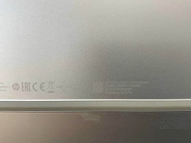 Hp elite c1030 13.5", core(tm) i7 10th gen, 16 gb ram, 128 gb ssd chromebooks (2x) - afbeelding 14 van  15
